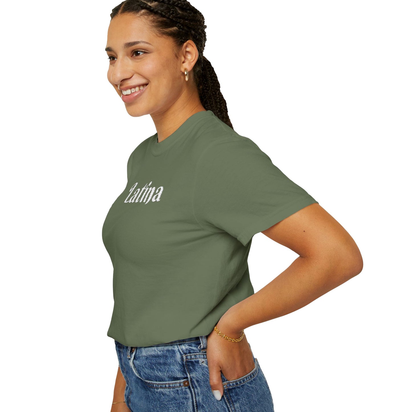 Embroidered Latina T-shirt