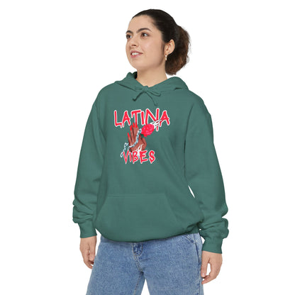 Garment-Dyed Hoodie - Latina Vibes
