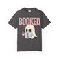 Booked Ghost with Coffee Unisex T-shirt