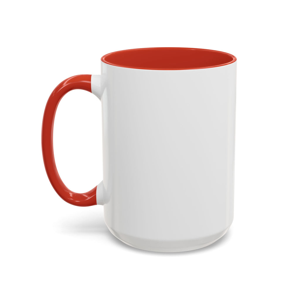 Coffee Mug - Books & Cafecito with Red and Pink Hearts Design