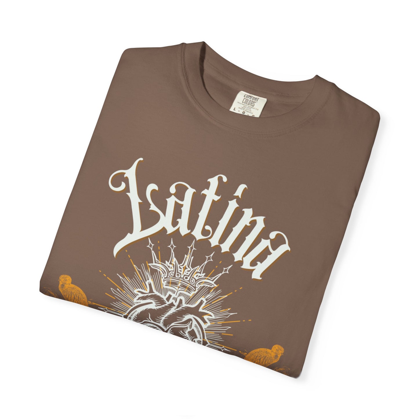 Latina Book Club T-shirt with Heart Anatomy Design