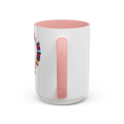 Mug Big Heart Made of Books Coffee Mug (11, 15oz)