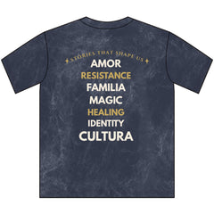 Vintage Crewneck Tee — "Read More Latinx Stories" Inspirational Cultura T-Shirt