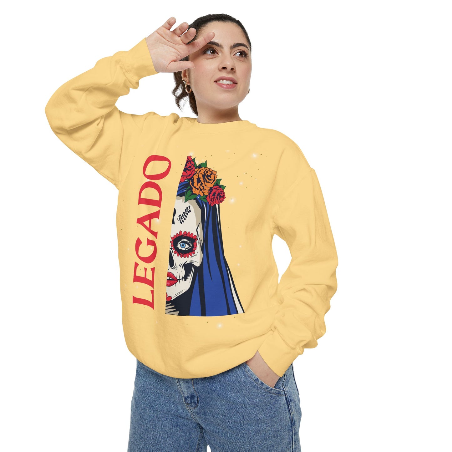 Legado with Half-Faced Catrina Sweatshirt