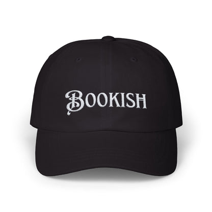 Embroidered Bookish Cap