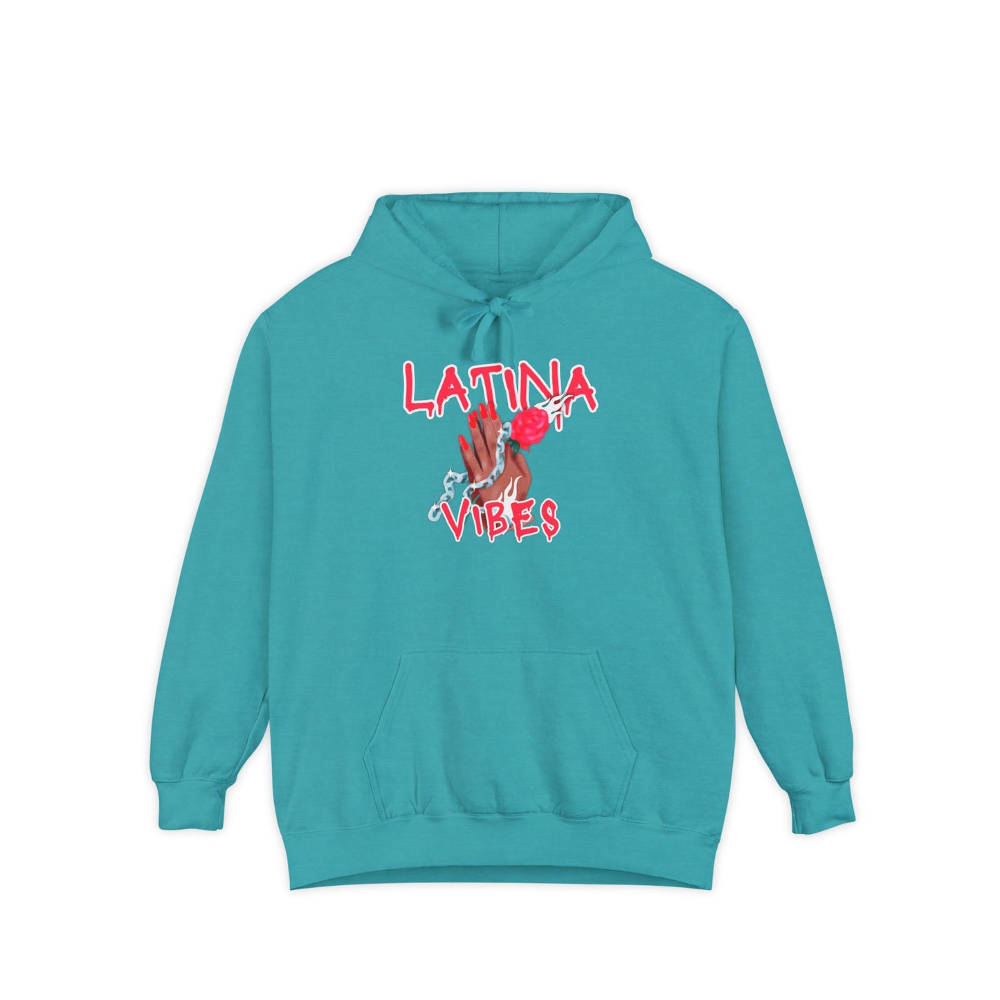 Garment-Dyed Hoodie - Latina Vibes