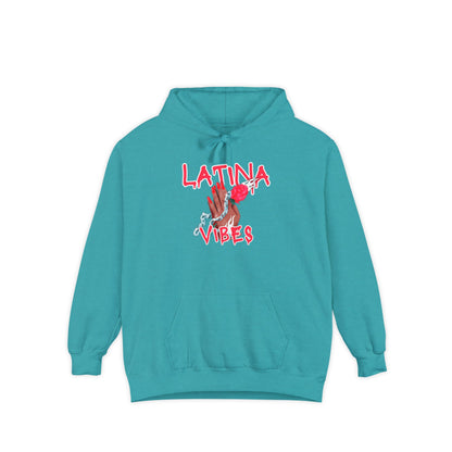 Garment-Dyed Hoodie - Latina Vibes