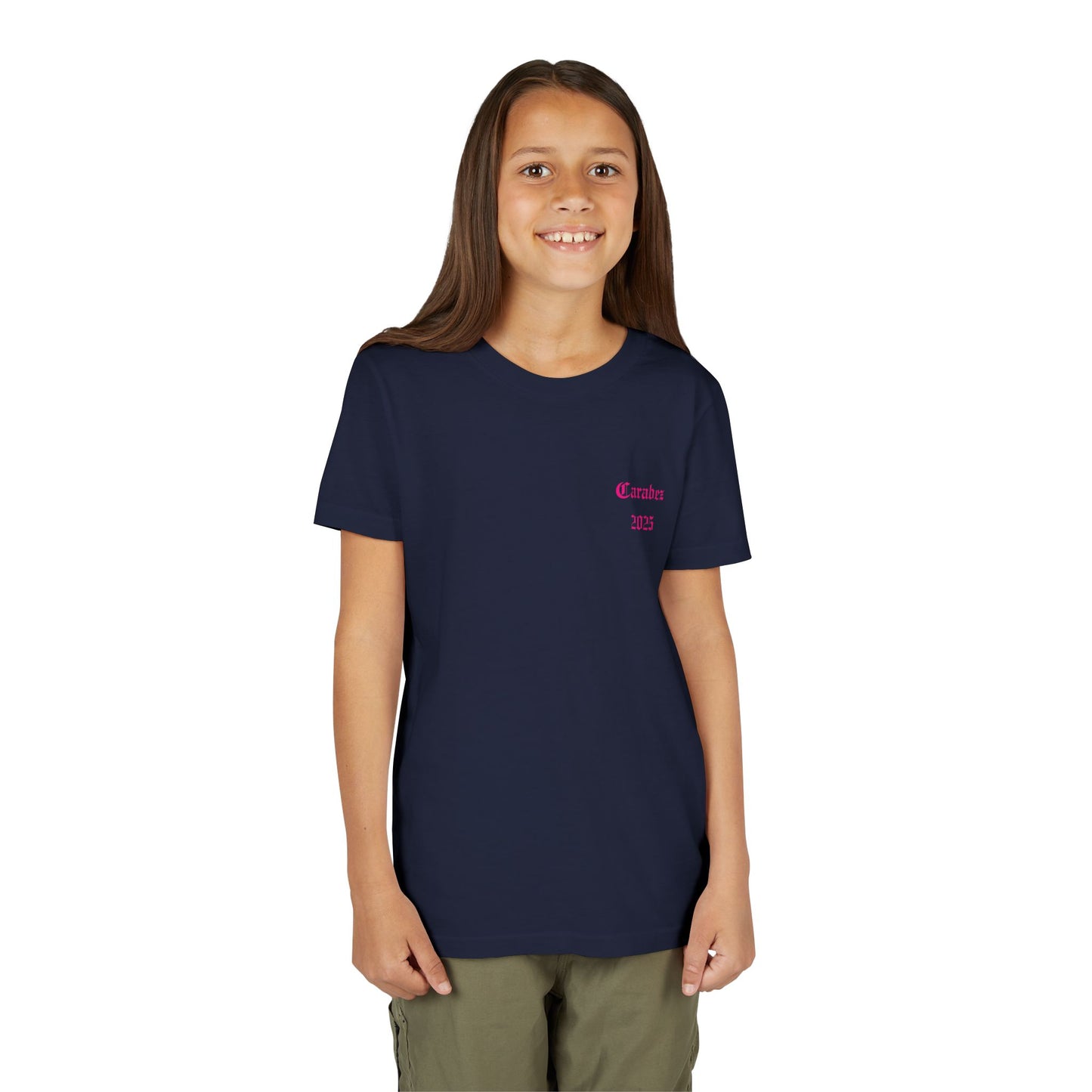 Carabez 2025 Youth Tee (white crest)