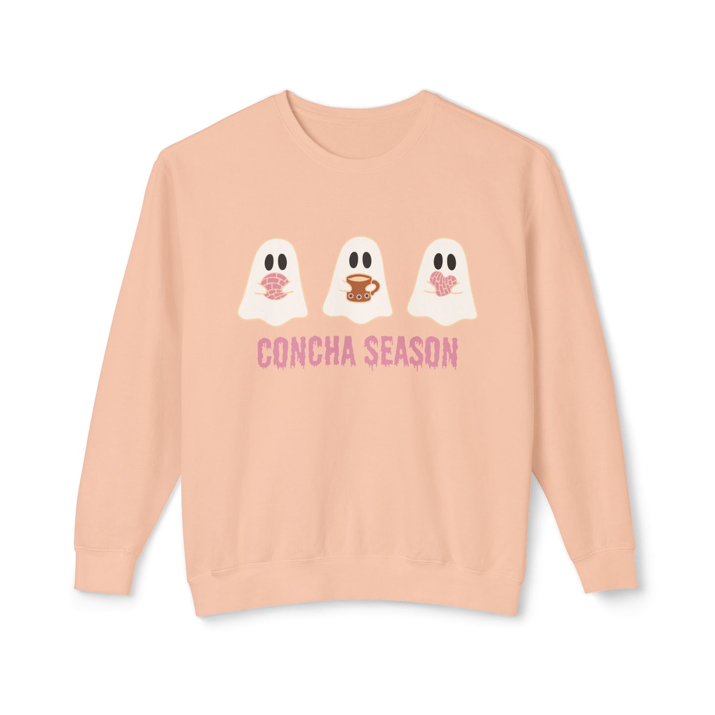 Concha Season Unisex Lightweight Crewneck Sweatshirt