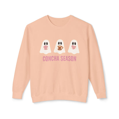 Concha Season Unisex Lightweight Crewneck Sweatshirt