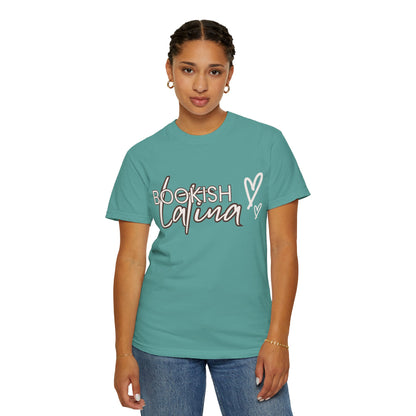 Bookish Latina Unisex T-Shirt- with hearts design