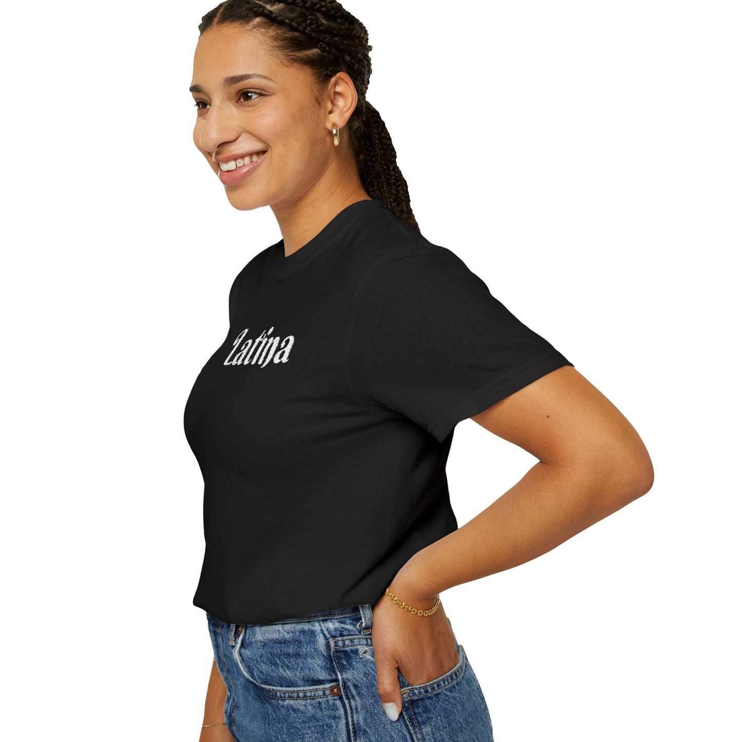 Embroidered Latina T-shirt
