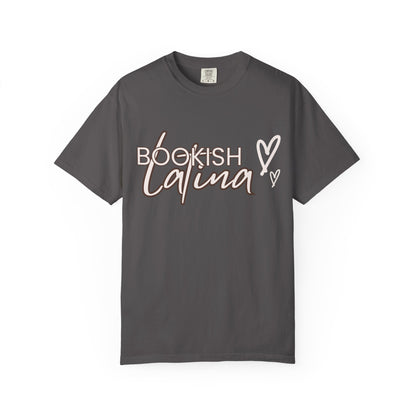 Bookish Latina Unisex T-Shirt- with hearts design