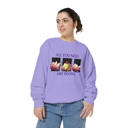 Magical Books Sweatshirt - All You Need Are Books