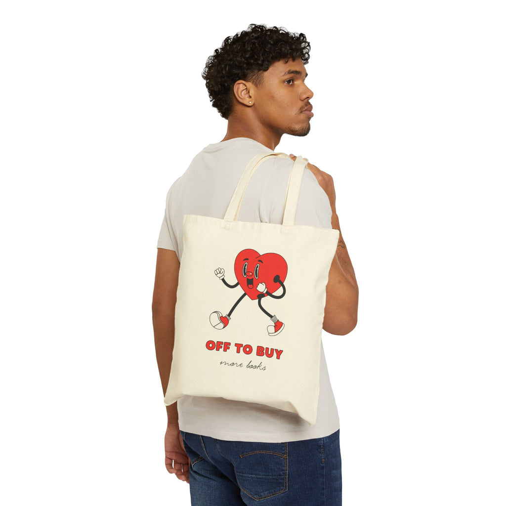 More Books Cotton Canvas Tote Bag