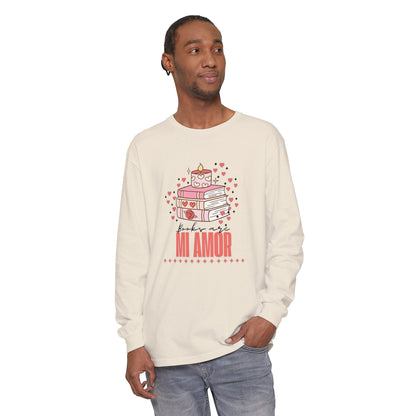 Books Are Mi Amor Unisex Long Sleeve T-Shirt