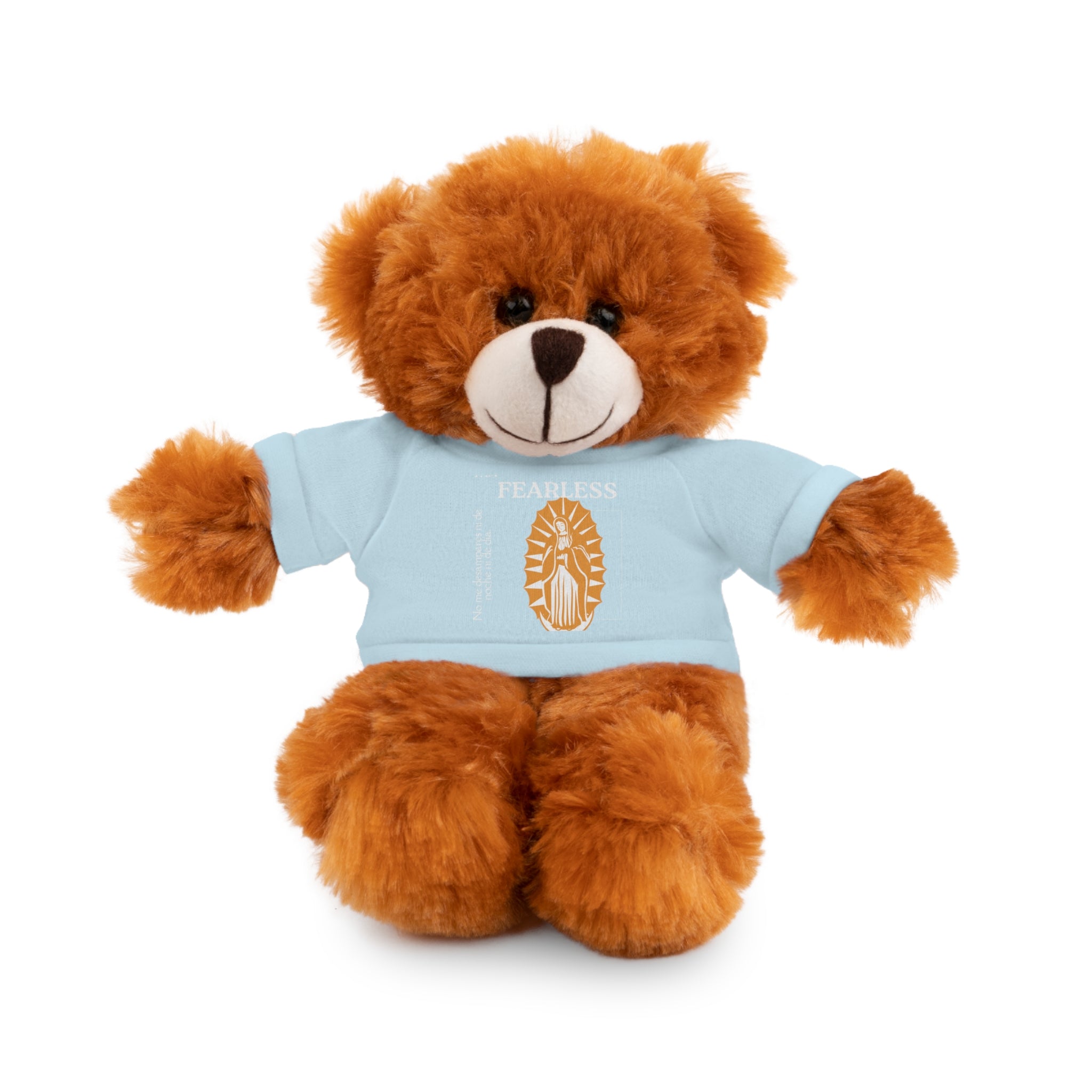 Adorable Stuffed Animal Tee Bear - Cute Gift for Kids, Baby Showers, Birthdays, Nursery Decor, Collectible Plush Toy