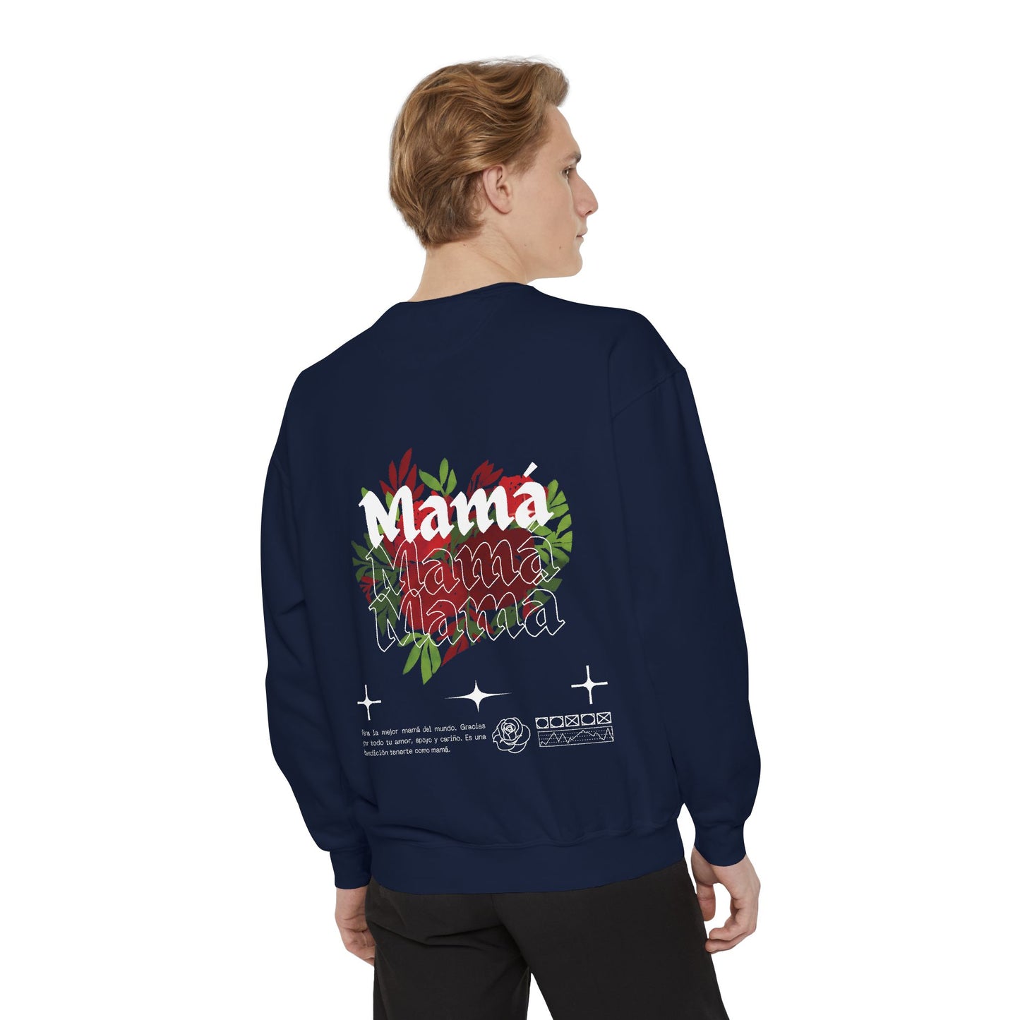 Rose Heart Mama Sweatshirt