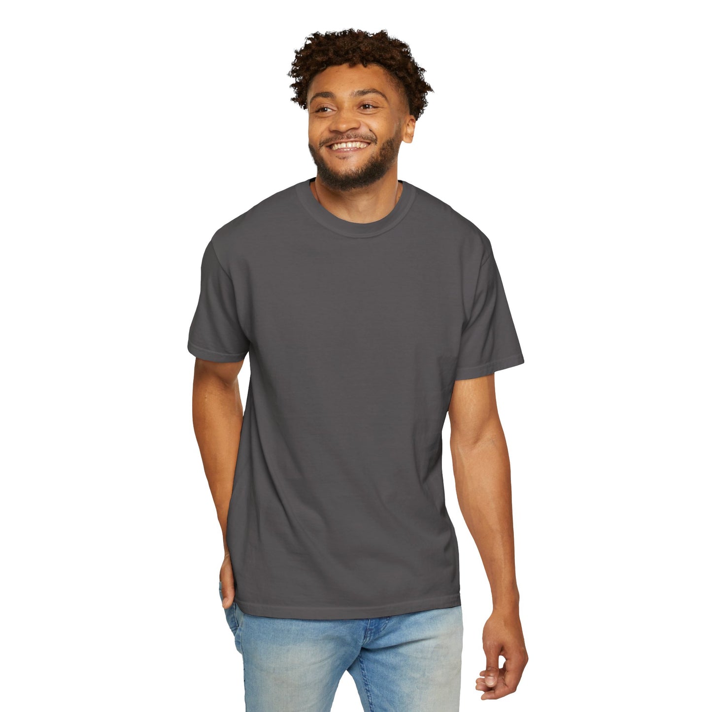 Bookish Latino Garment-Dyed T-shirt with Candles and Books Design