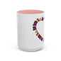 Mug Big Heart Made of Books Coffee Mug (11, 15oz)