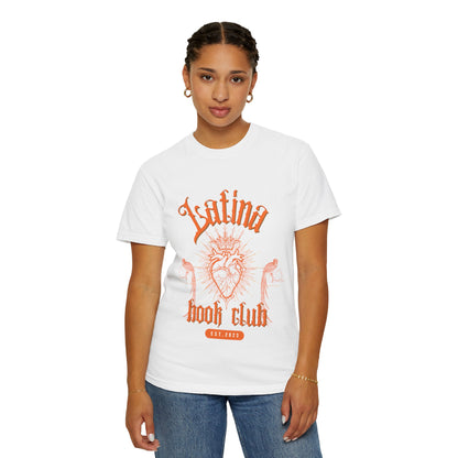 Latina Book Club T-shirt with Heart Anatomy Design