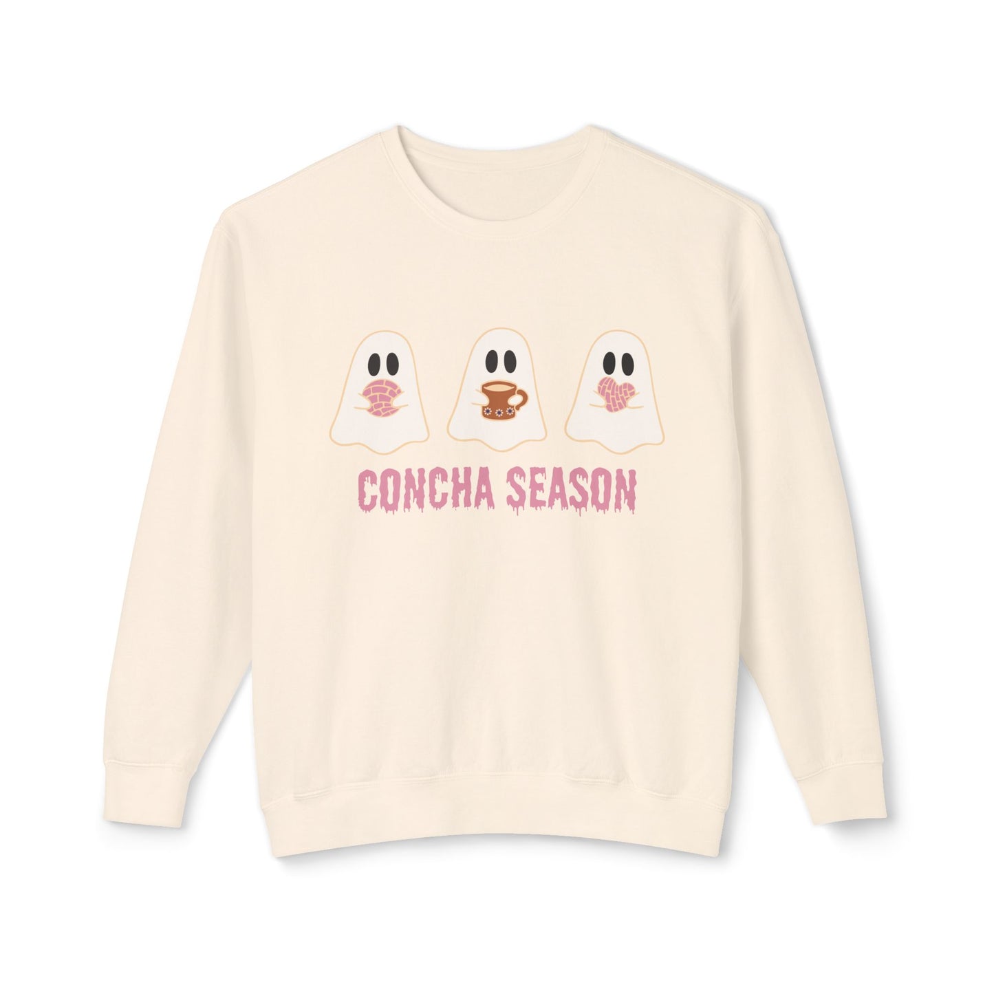 Concha Season Unisex Lightweight Crewneck Sweatshirt