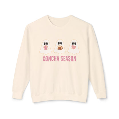 Concha Season Unisex Lightweight Crewneck Sweatshirt