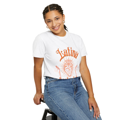 Latina Book Club T-shirt with Heart Anatomy Design
