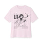 Boxy Tee - Girl Reading LIT Design