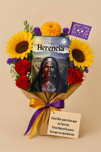 🌼 Día de Los Muertos Book Bouquet