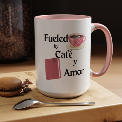 Coffee Lover Mug 11oz - Fueld by café y amor