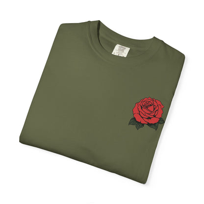 Skull and Roses Tshirt - Amor Eterno Design