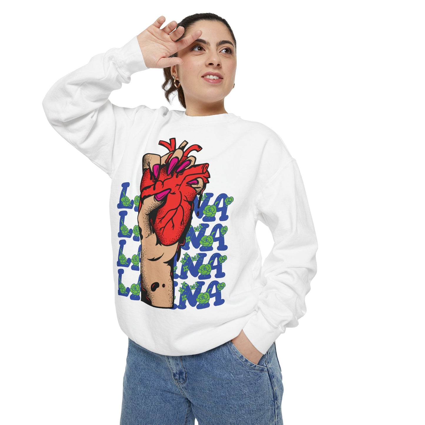 Latina Heart Sweatshirt