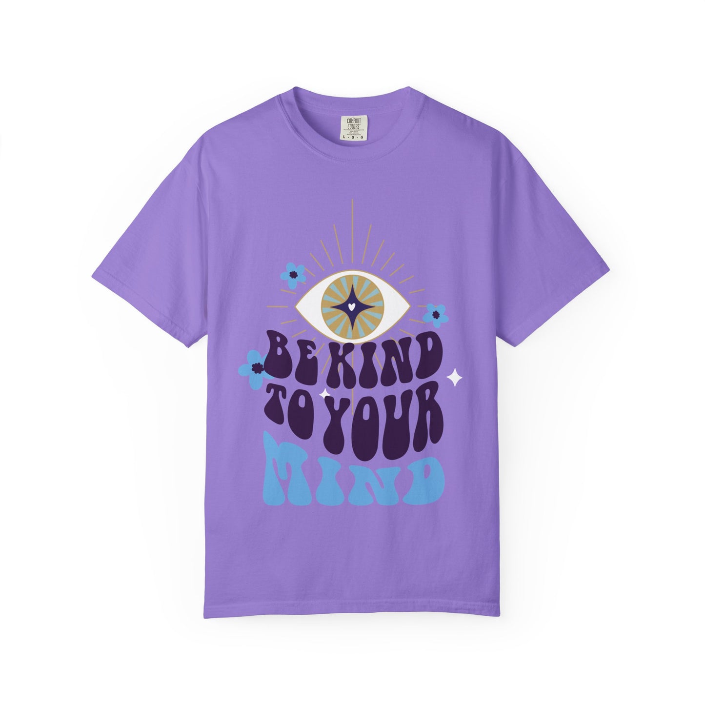 Mindful Eye Unisex T-shirt - Be Kind to Your Mind Design