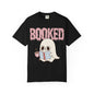 Booked Ghost with Coffee Unisex T-shirt