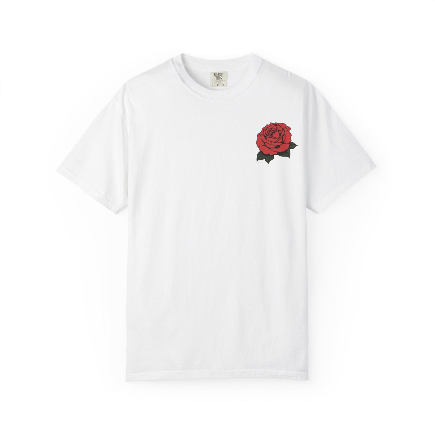 Skull and Roses Tshirt - Amor Eterno Design