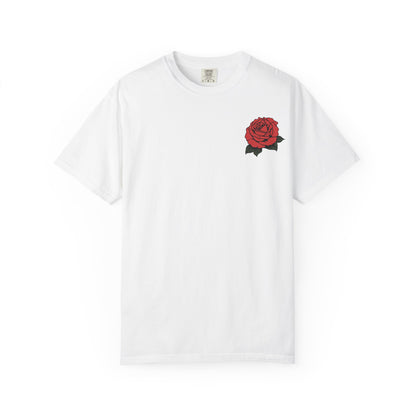Skull and Roses Tshirt - Amor Eterno Design