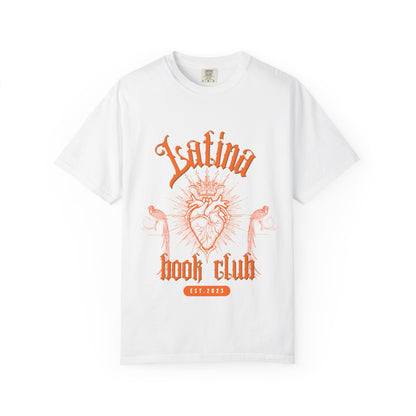 Latina Book Club T-shirt with Heart Anatomy Design