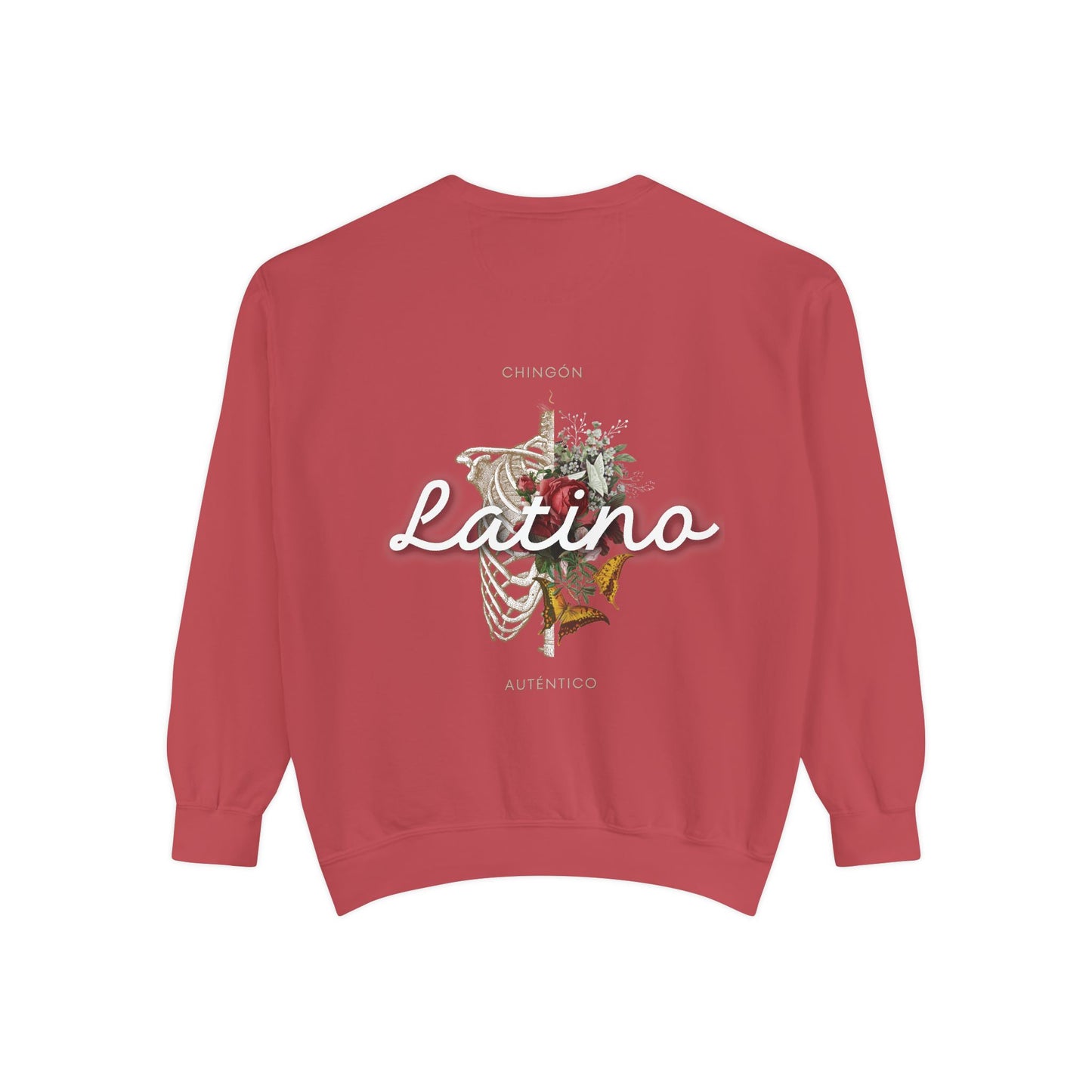 Sweatshirt - Chingon Latino Calavera Heart Design