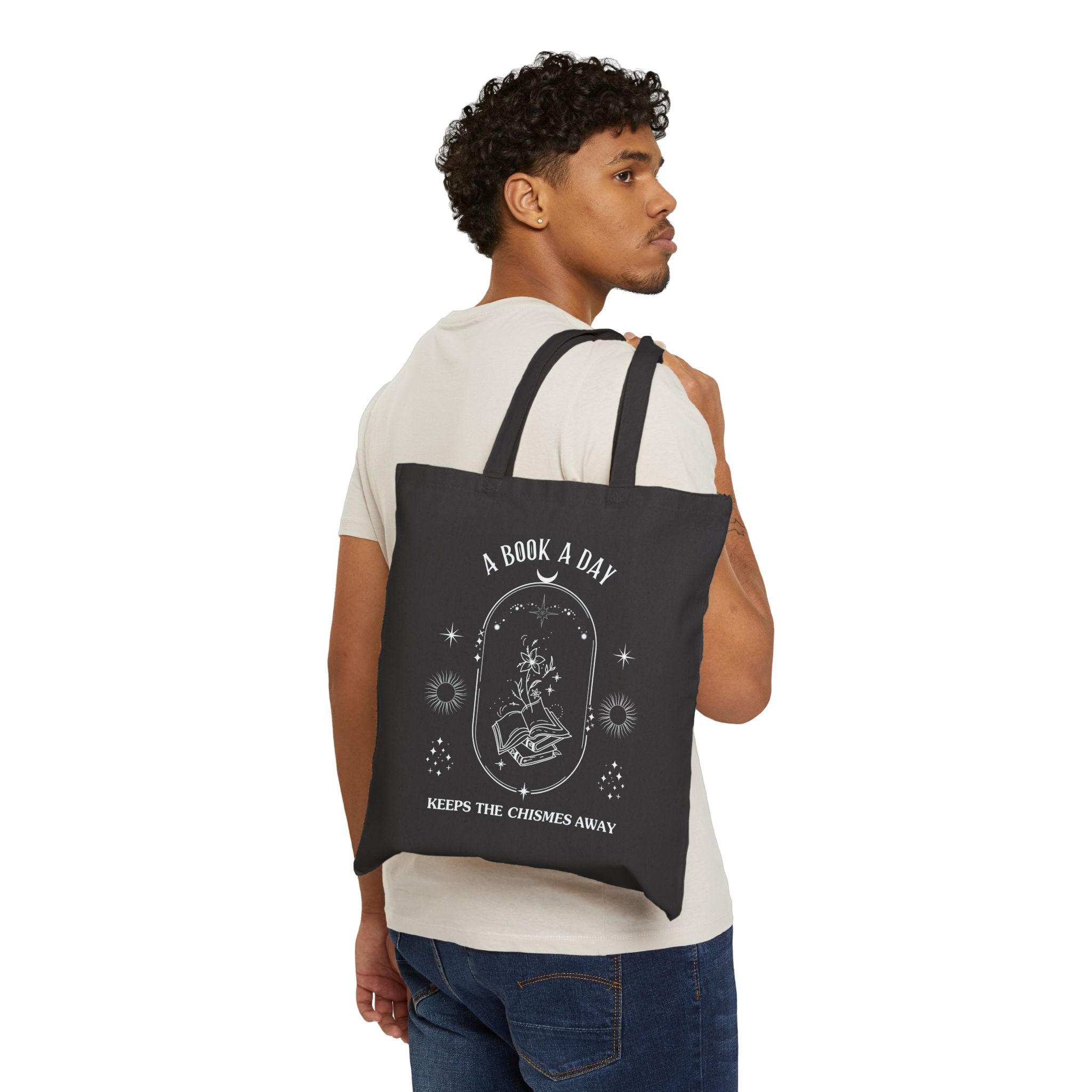 Tote Bag - A Book a Day Keeps the Chisme Away