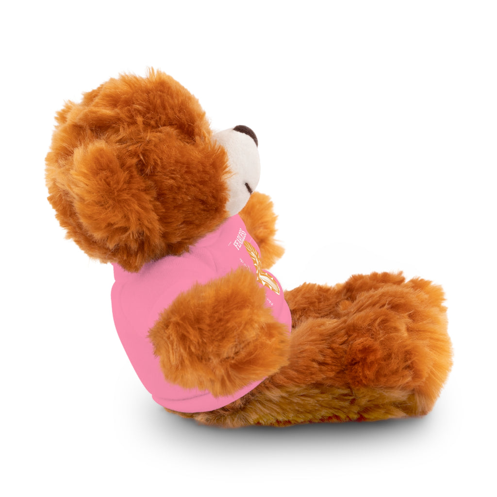 Adorable Stuffed Animal Tee Bear - Cute Gift for Kids, Baby Showers, Birthdays, Nursery Decor, Collectible Plush Toy