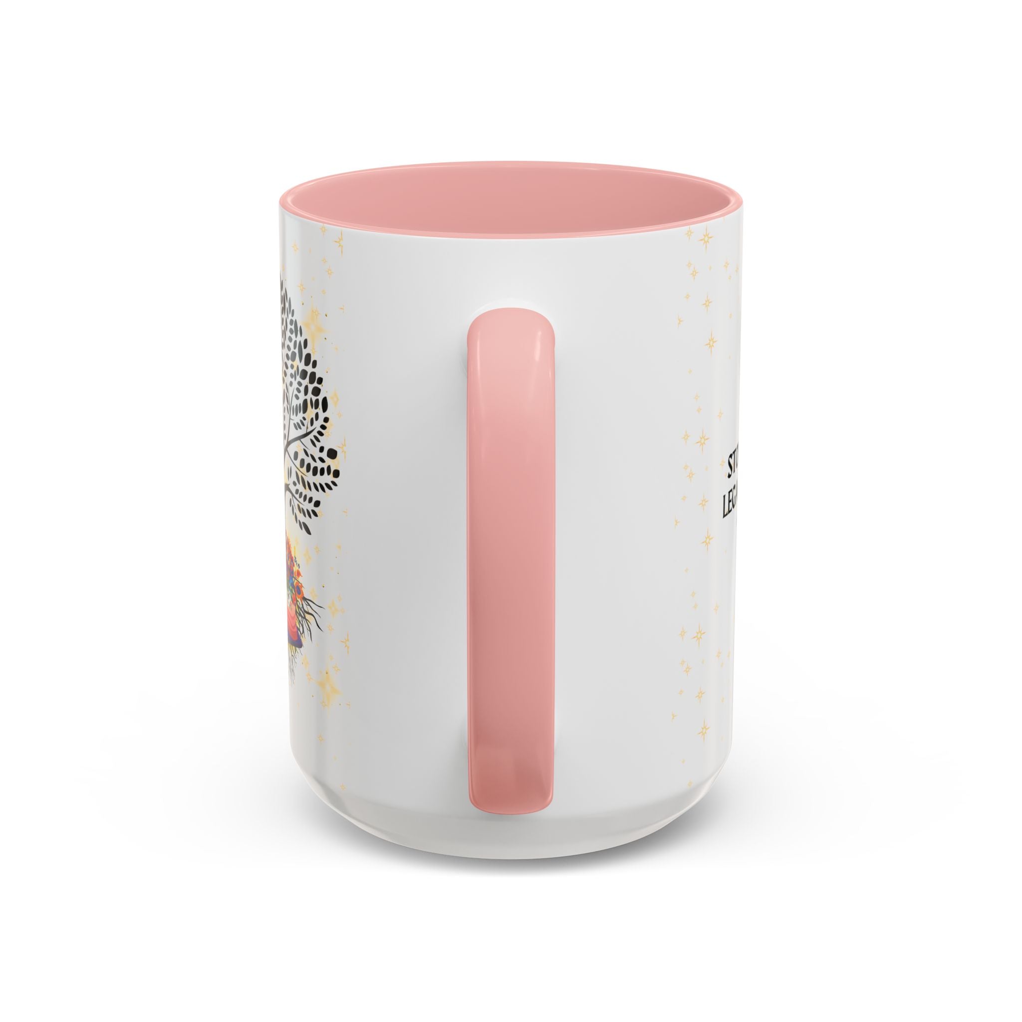Coffee Mug - Stories are Legacies Too with Catrina, Tree, and Book Design