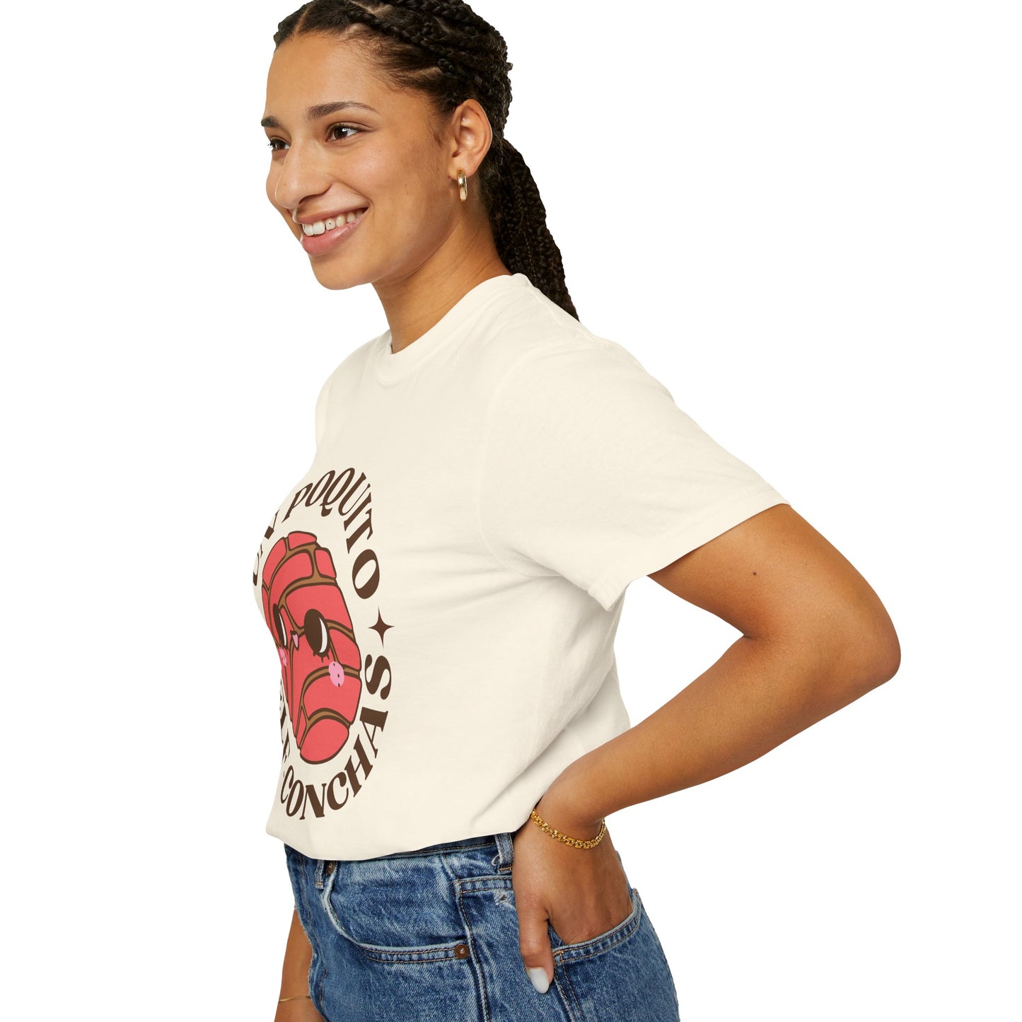 Unisex T-shirt with Cute Concha Design - Mexican Bakery Vibes