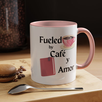 Coffee Lover Mug 11oz - Fueld by café y amor