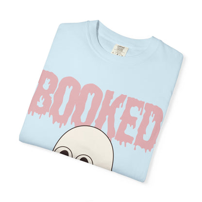 Booked Ghost with Coffee Unisex T-shirt