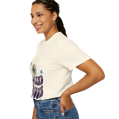 Mindful Eye Unisex T-shirt - Be Kind to Your Mind Design