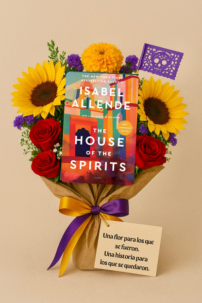 🌼 Día de Los Muertos Book Bouquet