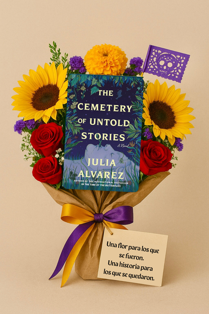 🌼 Día de Los Muertos Book Bouquet