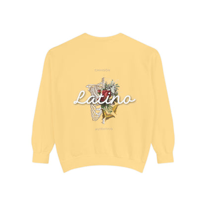 Sweatshirt - Chingon Latino Calavera Heart Design
