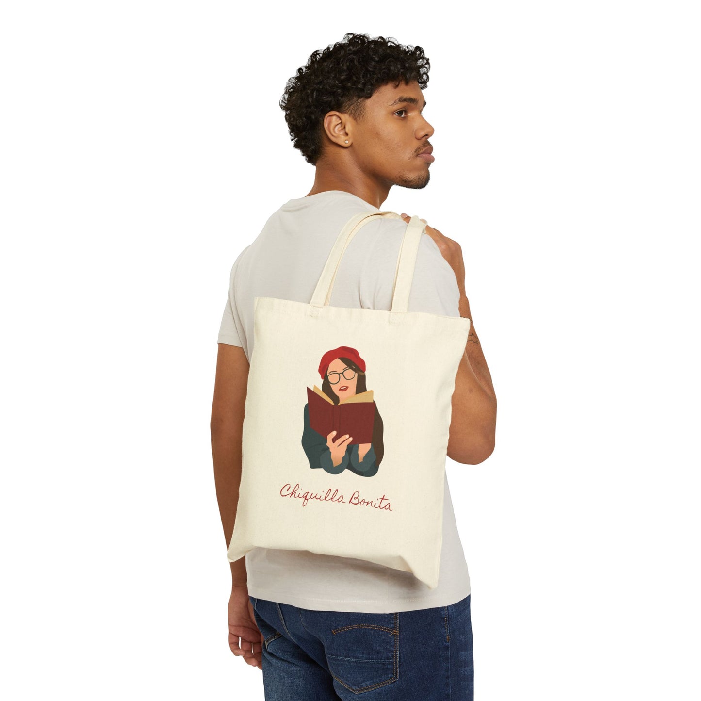 Chiquilla Bonita Cotton Canvas Tote Bag